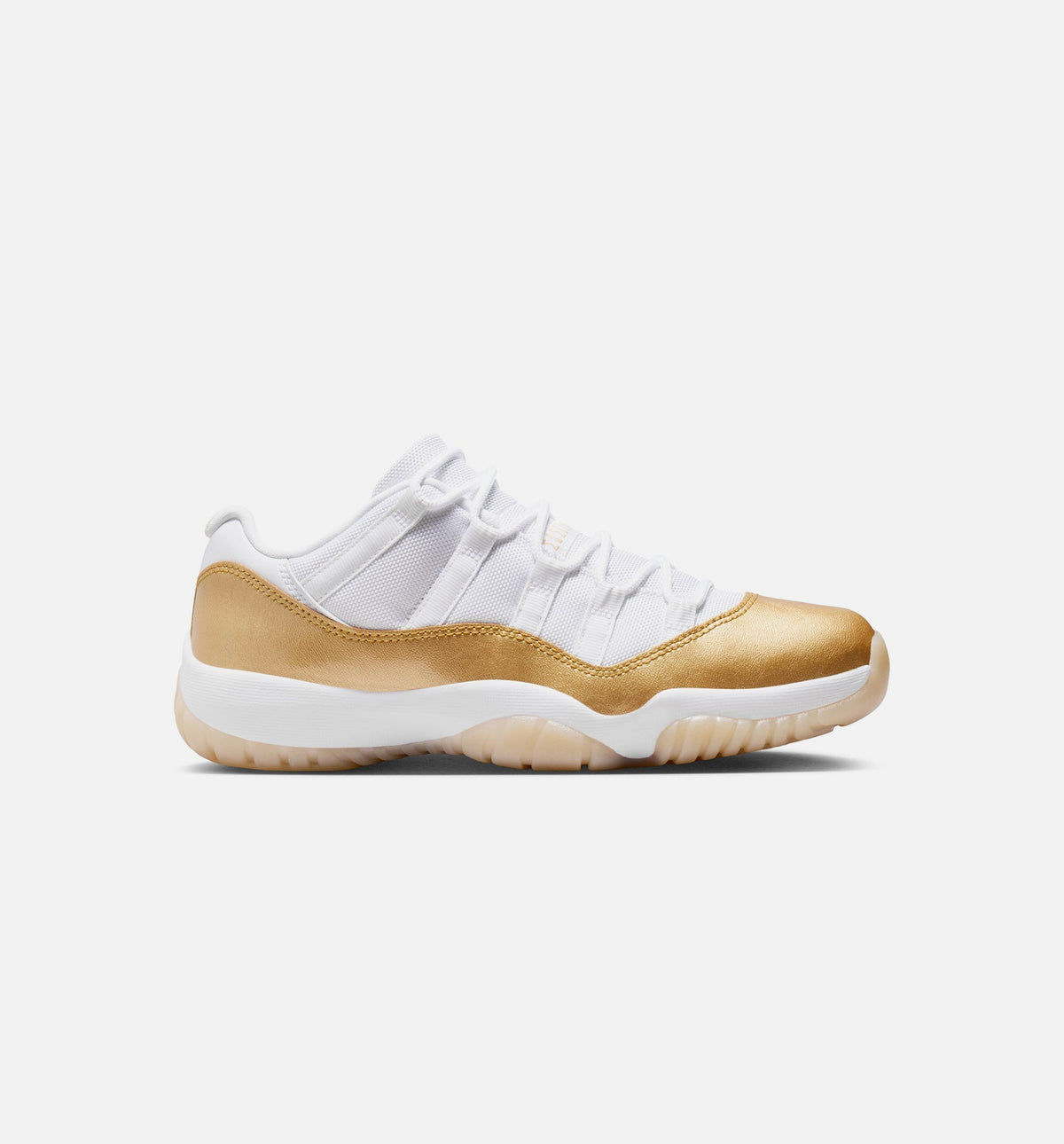 Air Jordan 11 Retro Low Mother's Day Women's Lifestyle Shoe - White/Metallic Gold/Team Gold