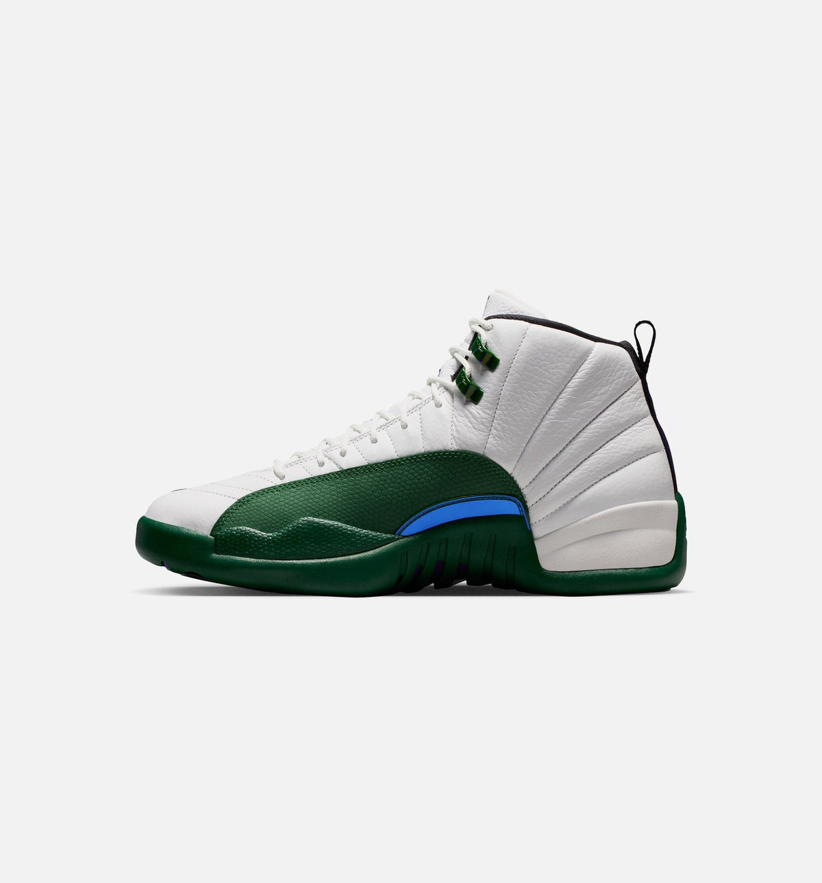Air Jordan 12 Retro Idols Become Rivals Men's Lifestyle Shoe - Summit White/Gorge Green/Fierce Purple