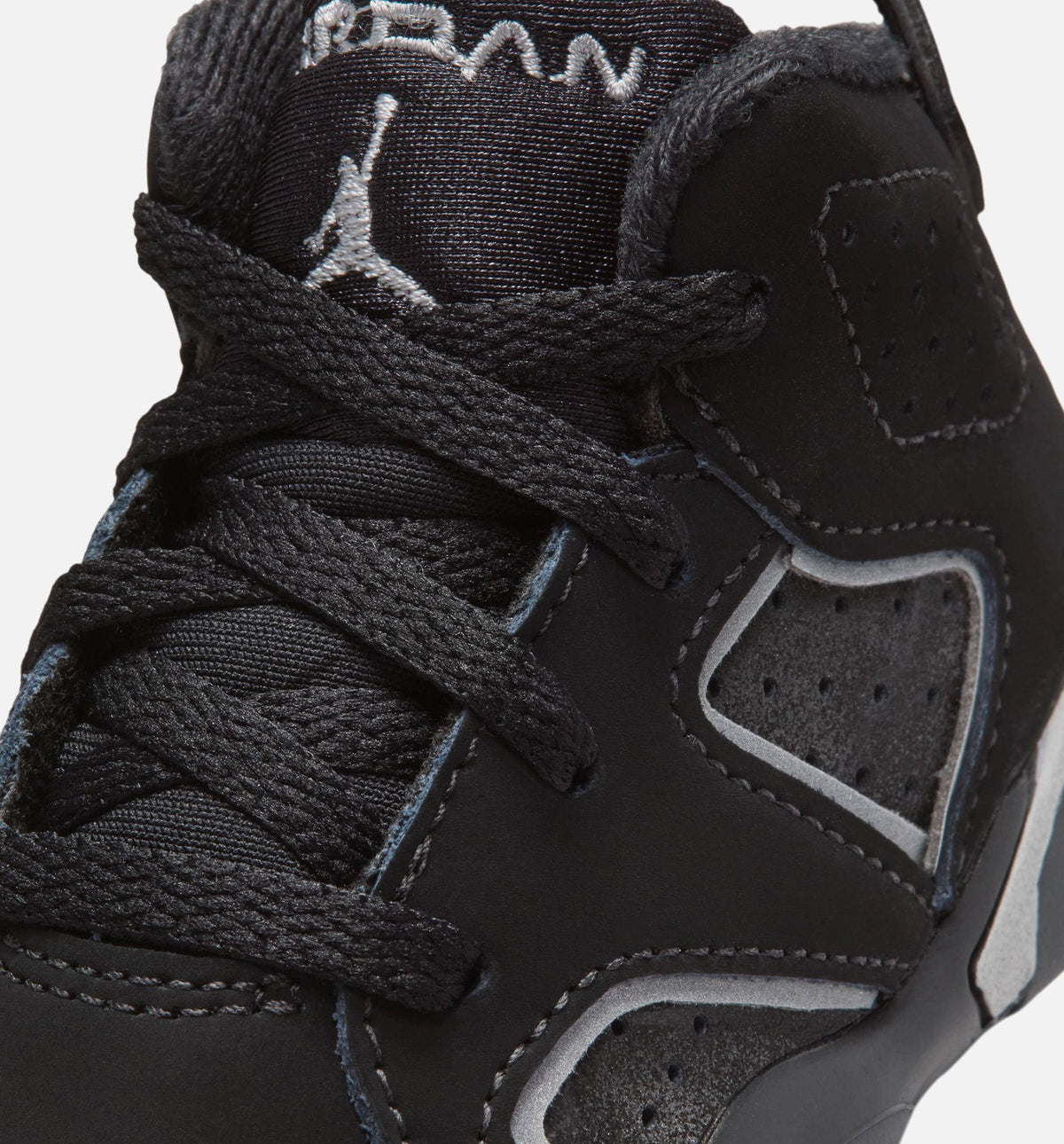 Air Jordan 6 Cap & Gown Infant/Toddler Lifestyle Shoe - Black/Reflective Silver/Black