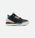 Air Jordan 3 Retro OG Rare Air Preschool Lifestyle Shoe - Black/Chile Red/Neutral Grey