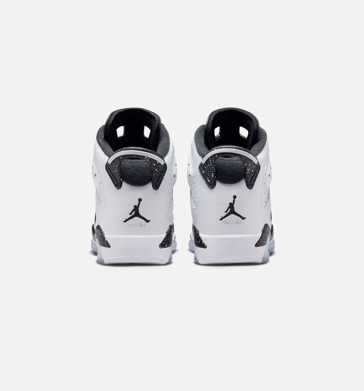 Air Jordan 6 Retro Black And White Grade School Lifestyle Shoe - Black/White