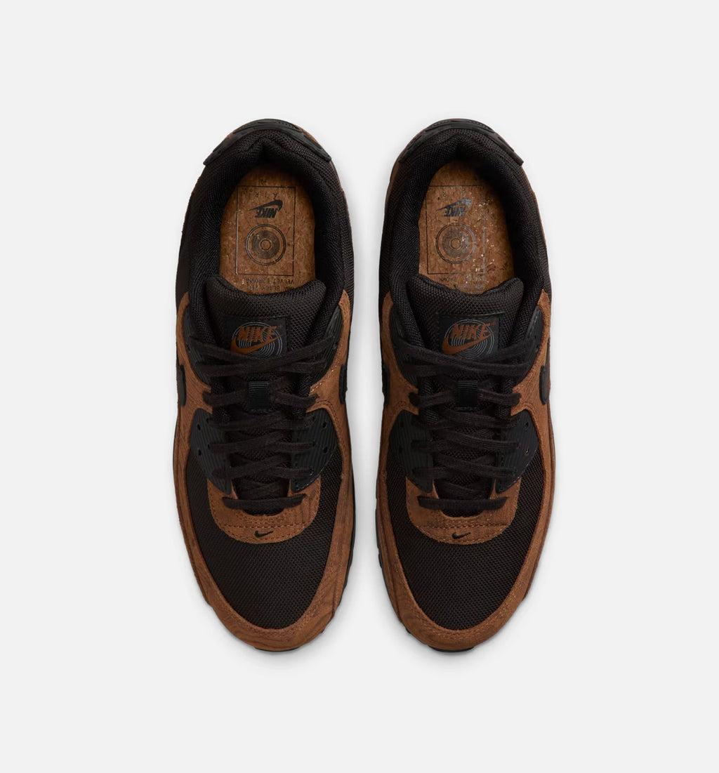 Air Max 90 Premium Men's Lifestyle Shoe - Light British Tan/Velvet Brown/Black