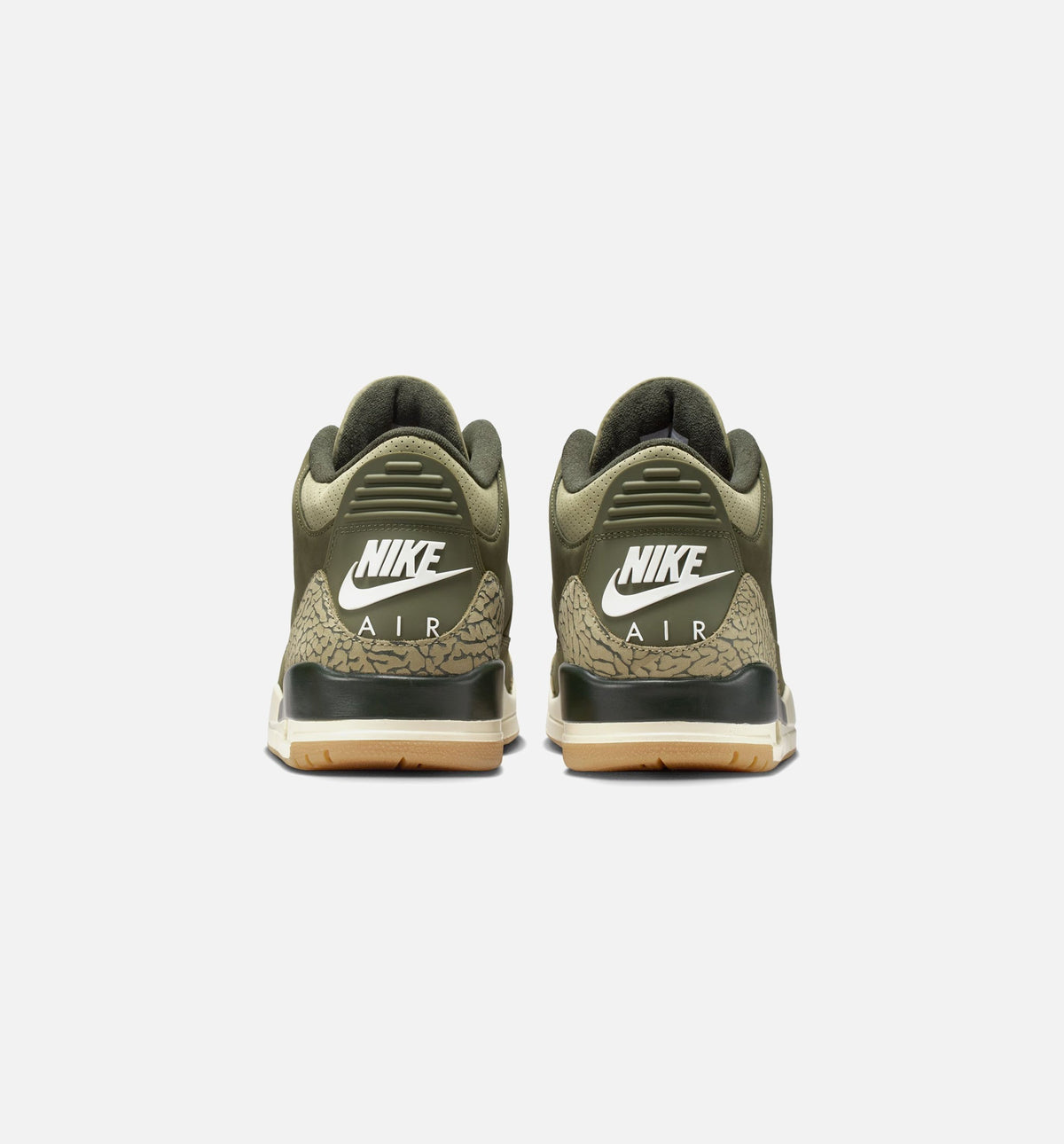 Air Jordan 3 Retro Medium Olive Men's Lifestyle Shoe - Medium Olive/Sequoia/Neutral Olive/Sail/Total Crimson