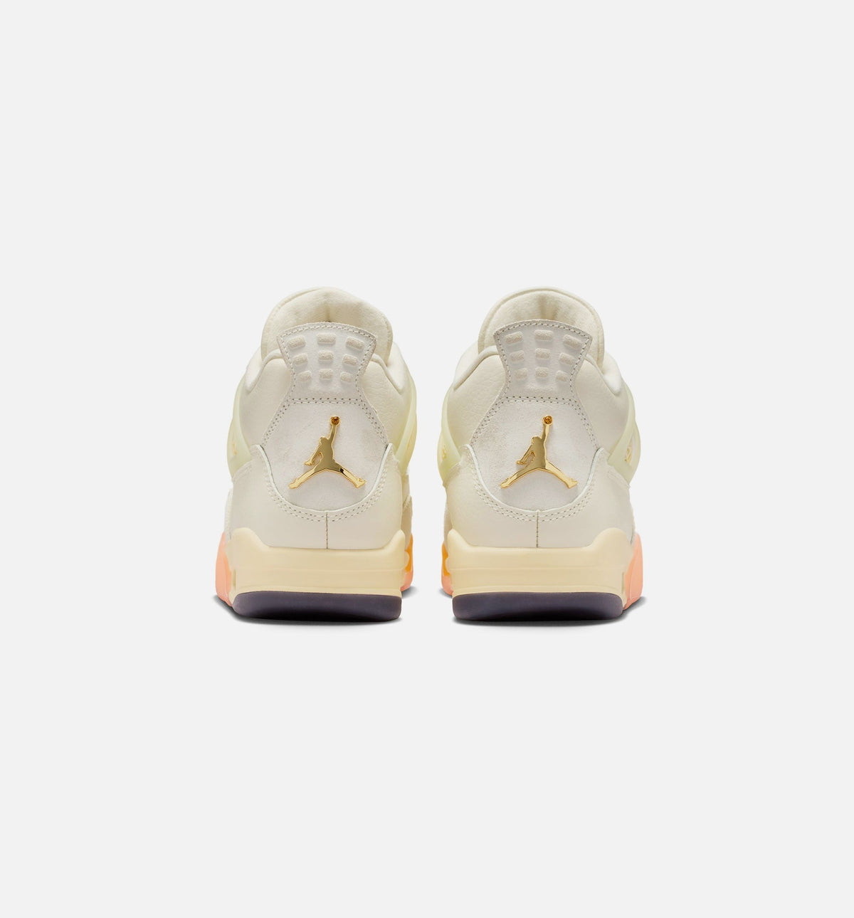 Air Jordan 4 Retro Birds of Paradise Women's Lifestyle Shoe - Coconut Milk/Metallic Gold/Muslin/Bright Mango/Sundial/Black