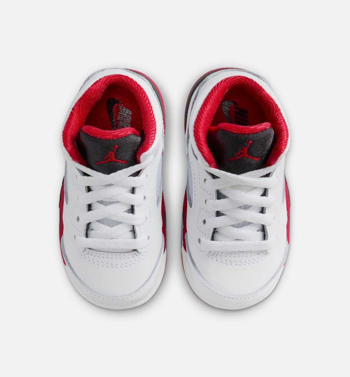 Air Jordan 5 Retro Fire Red Infant/Toddler Lifestyle Shoe - Fire Red/White