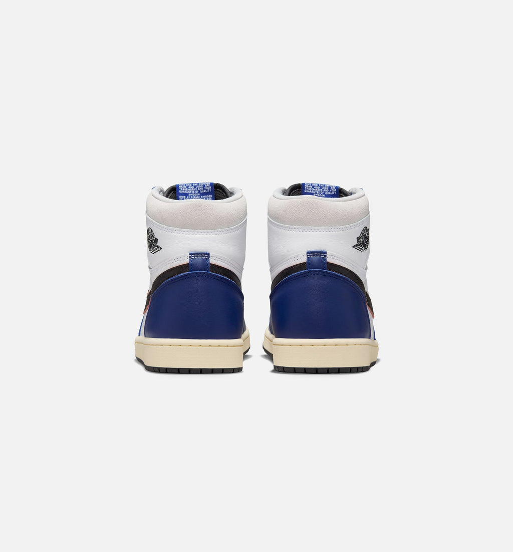 Air Jordan 1 Retro High OG Rare Air Deep Royal Blue Men's Lifestyle Shoe - White/Black/Neutral Grey/Deep Royal Blue