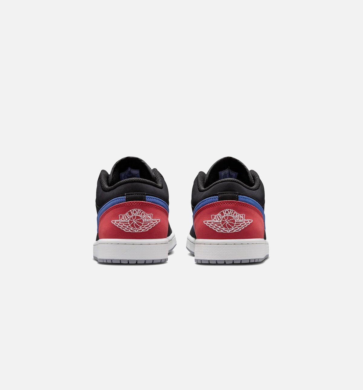 Air Jordan 1 Low Men's Lifestyle Shoe - Black/Summit White/True Blue/Varsity Red