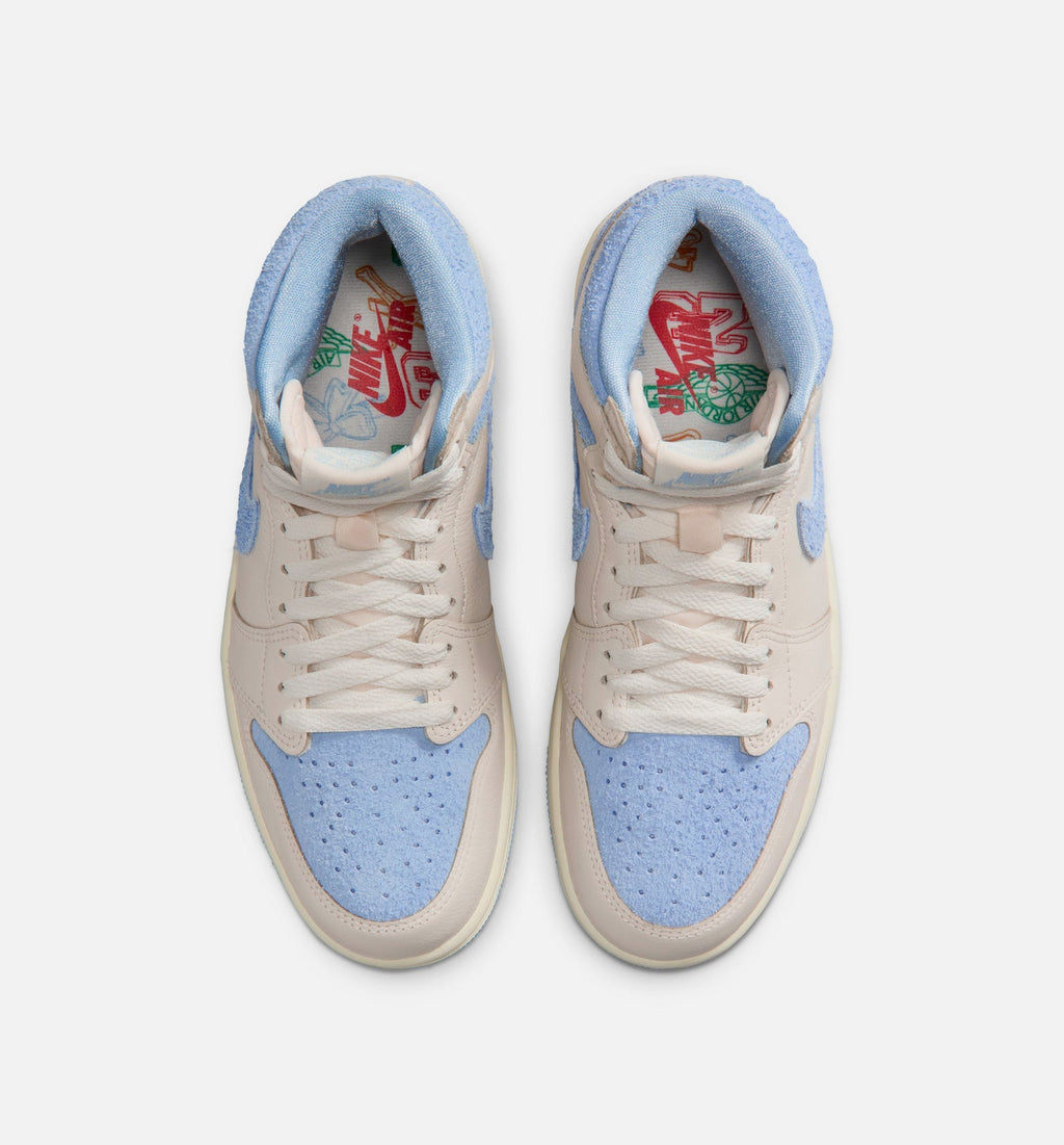 Air Jordan 1 Retro High OG Psychic Blue Women's Lifestyle Shoe - Pale Ivory/Psychic Blue/Coconut Milk